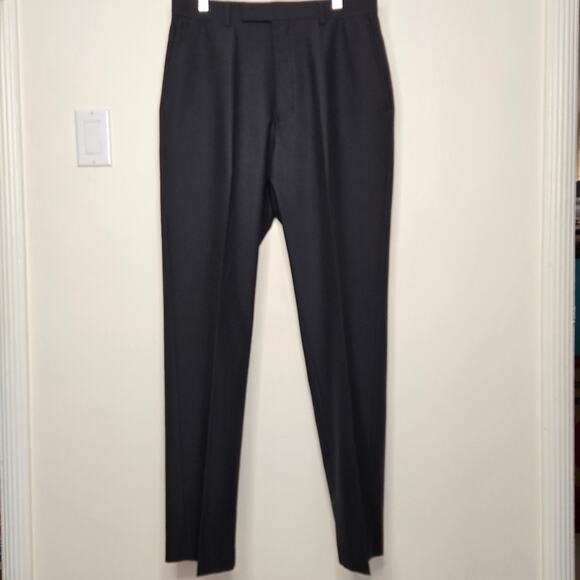 J.Ferrar Men's Modern Fit Black Dress Pants Size 32x32 - Picture 6 of 9